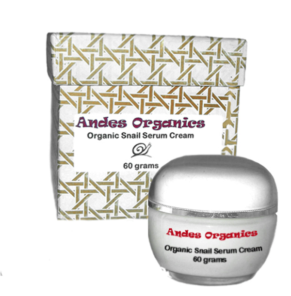 Andes Organics Snail Serum Cream:  48 Jar Case